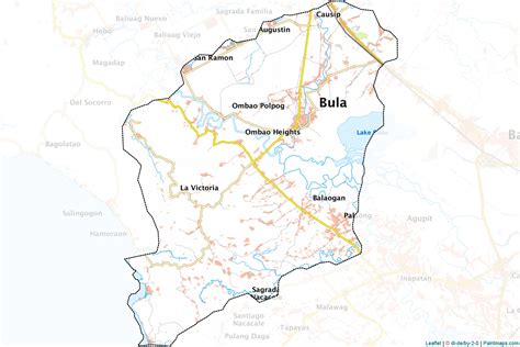 barangay bula|Bula Map .